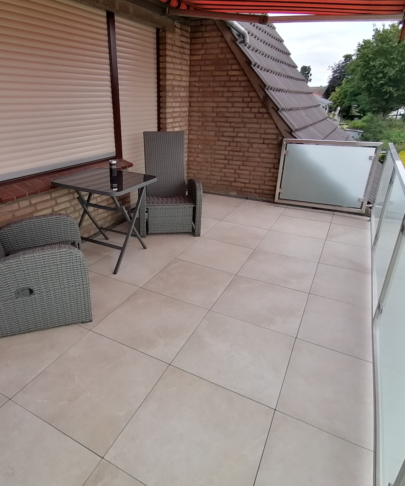 Hermann Voß – Terrasse nachher